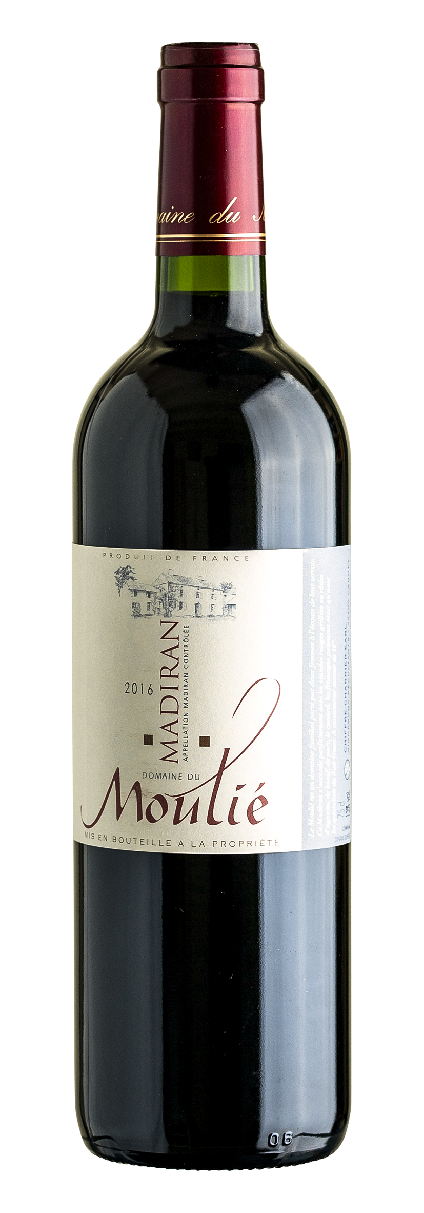 Madiran AOC Moulié 2016