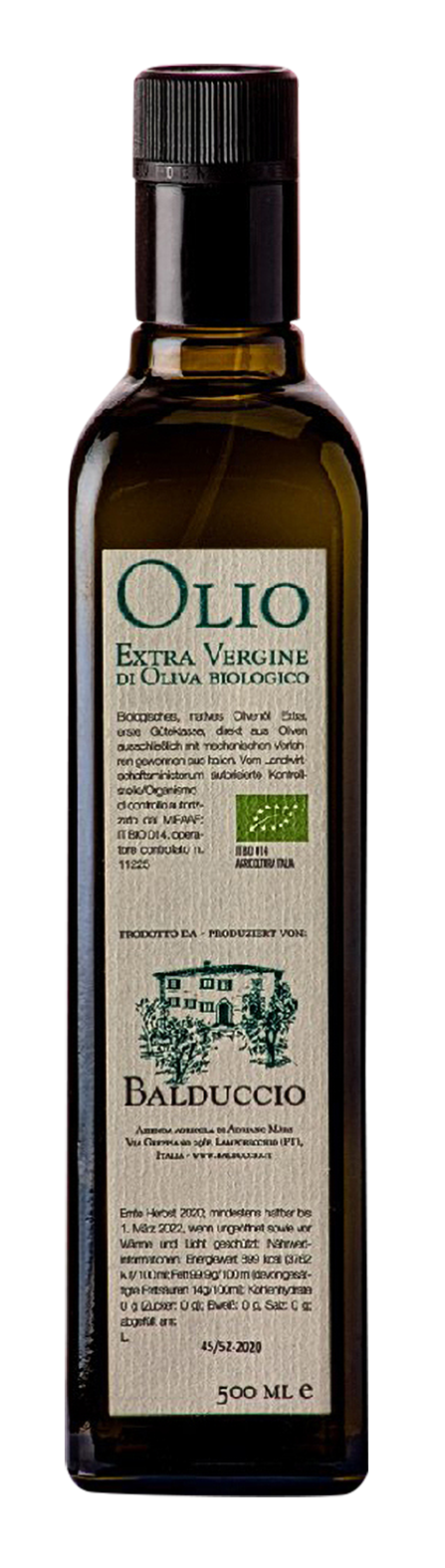 Balduccio BIO Olio Extra Vergine di Oliva 0