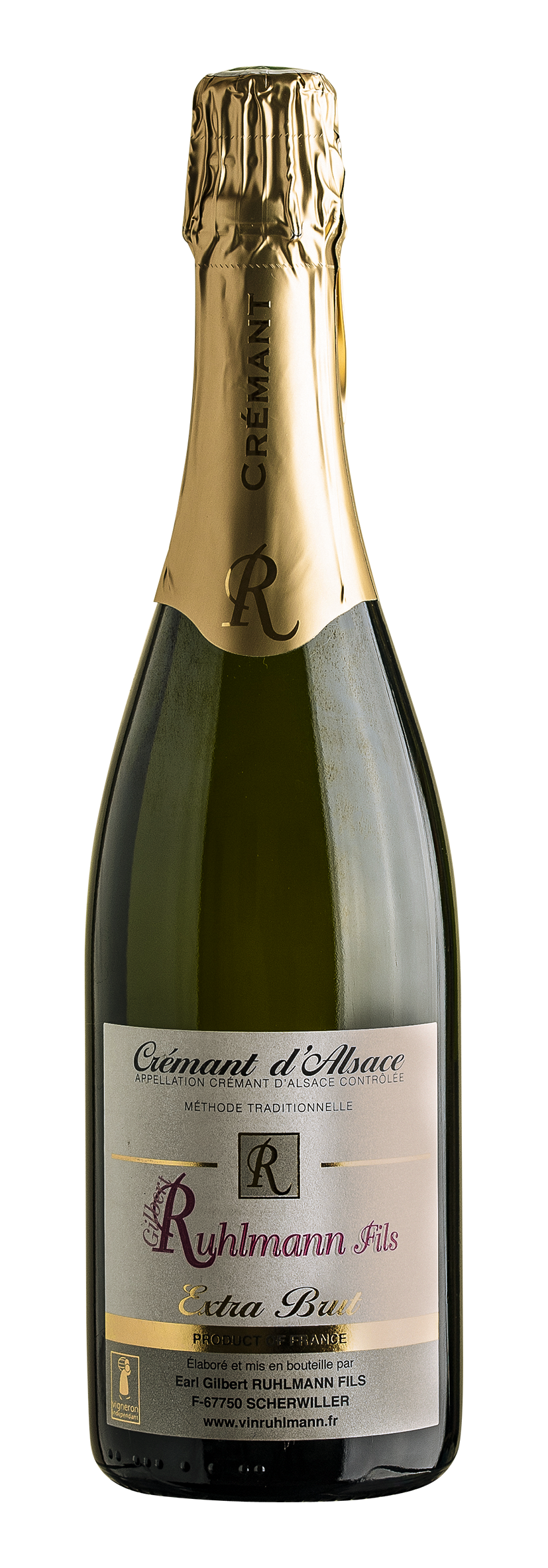 Crémant d'Alsace AOC Extra Brut 2016