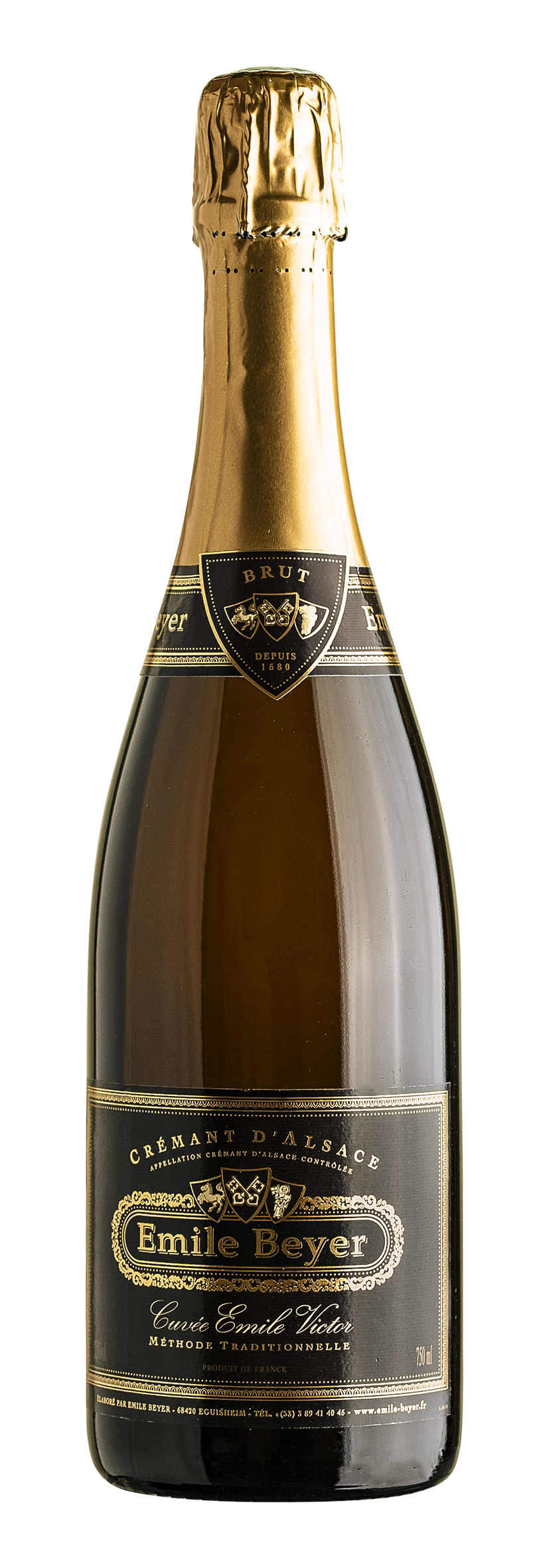 Crémant d'Alsace AOC Emile Victor 2014